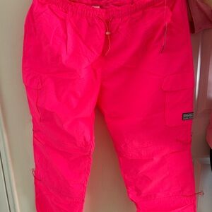Zumba Fitness Neon Pink Cargo Pants